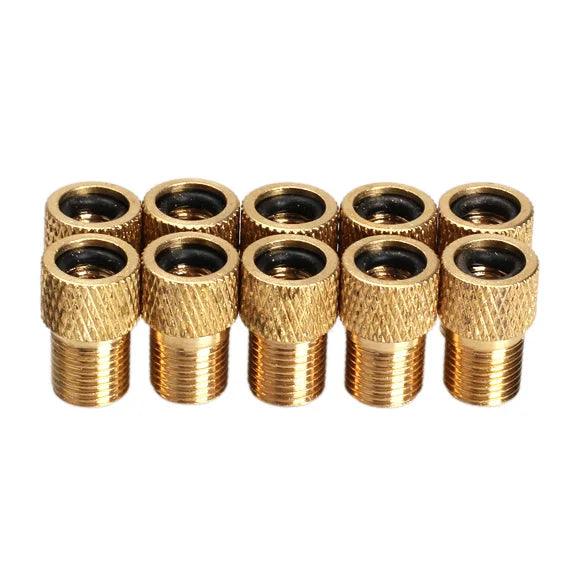 5/10PcsBicycle Valve Adapter Cap Bicycle Pieces Mtb Accessories Ventilation Presta Tire Valve Bike Nozzle Inflator Nipple Caps - L & M Kee, LLC