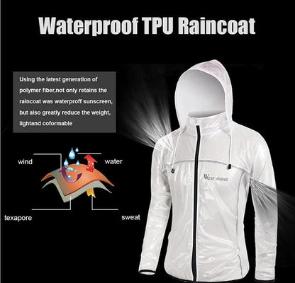 Waterproof MTB Mountain Bike Raincoat Men Women Cycling Clothing Windbreaker Rain Jacket Bicycle Jerseys - L & M Kee, LLC