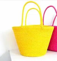 Straw Bag New Hot Summer Fashion Beach Bag - L & M Kee, LLC