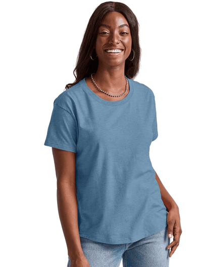 Hanes Originals Womens Relaxed Fit Tri-Blend T-Shirt - Ships from USA - L & M Kee, LLC