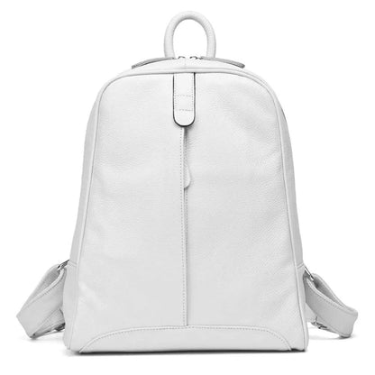 100% Soft Genuine Leather Fashion Women Backpack - L & M Kee, LLC