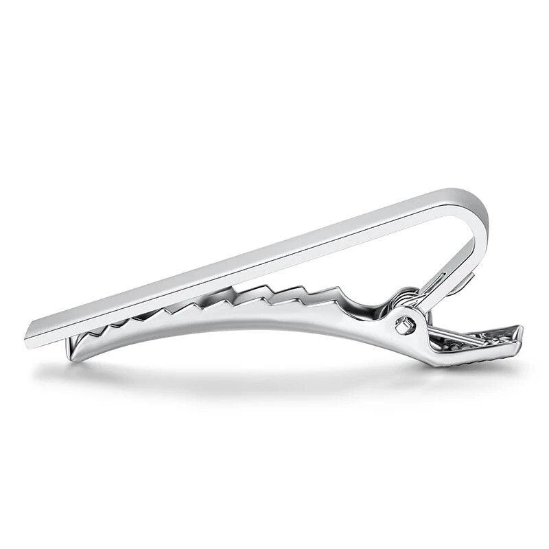 Metal Tone Simple Necktie Bar - L & M Kee, LLC