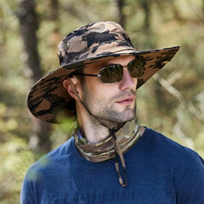 Sun Hat Men's Outdoor Mountaineering Fishing Youth Hat - L & M Kee, LLC