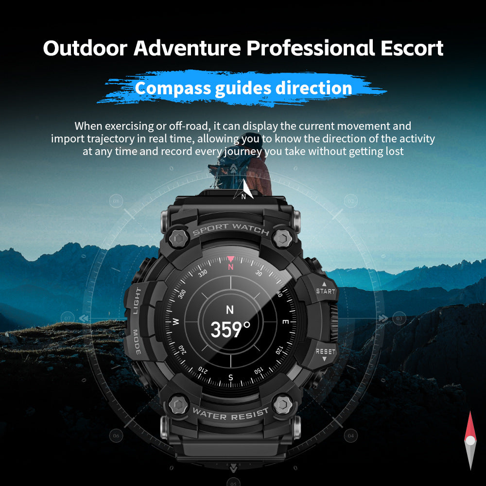 Outdoor Sport Watch | Bluetooth | Compass