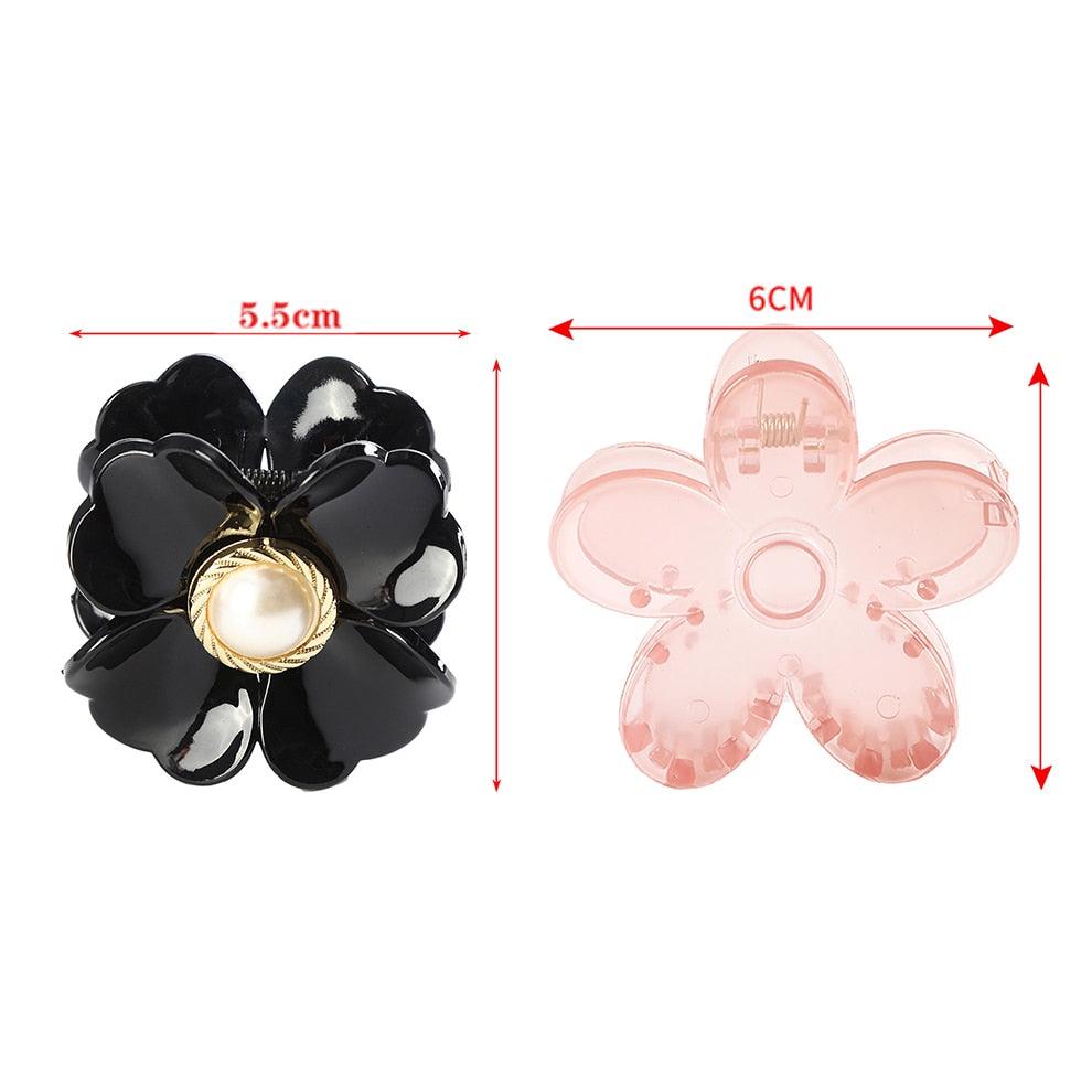 Sweet Flower Shape Hair Clip - L & M Kee, LLC