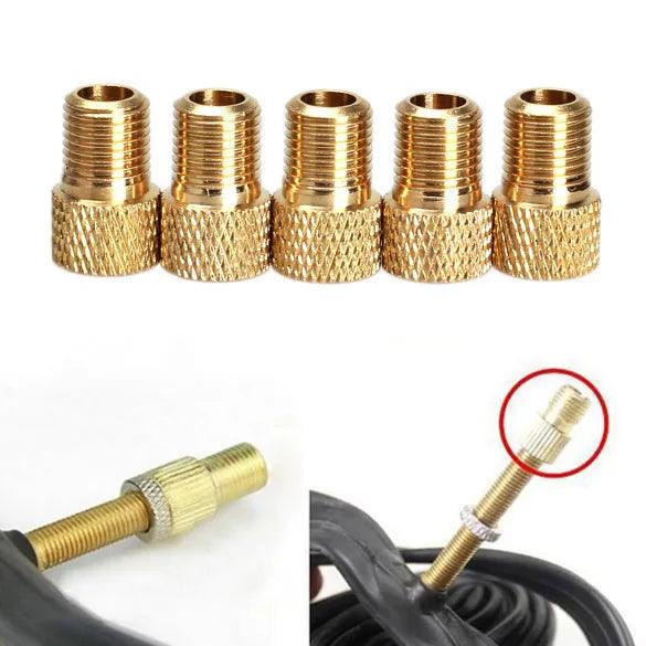 5/10PcsBicycle Valve Adapter Cap Bicycle Pieces Mtb Accessories Ventilation Presta Tire Valve Bike Nozzle Inflator Nipple Caps - L & M Kee, LLC