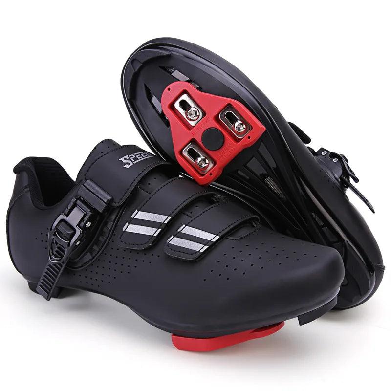 whytesole Men Cycling Sneaker Mtb Flat Shoes Cleat Self-Locking Mountain sapatilha ciclismo mtb Bike Shoes Women Road Bicycle - L & M Kee, LLC