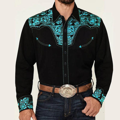 Tribal Western Dress Shirt - L & M Kee, LLC