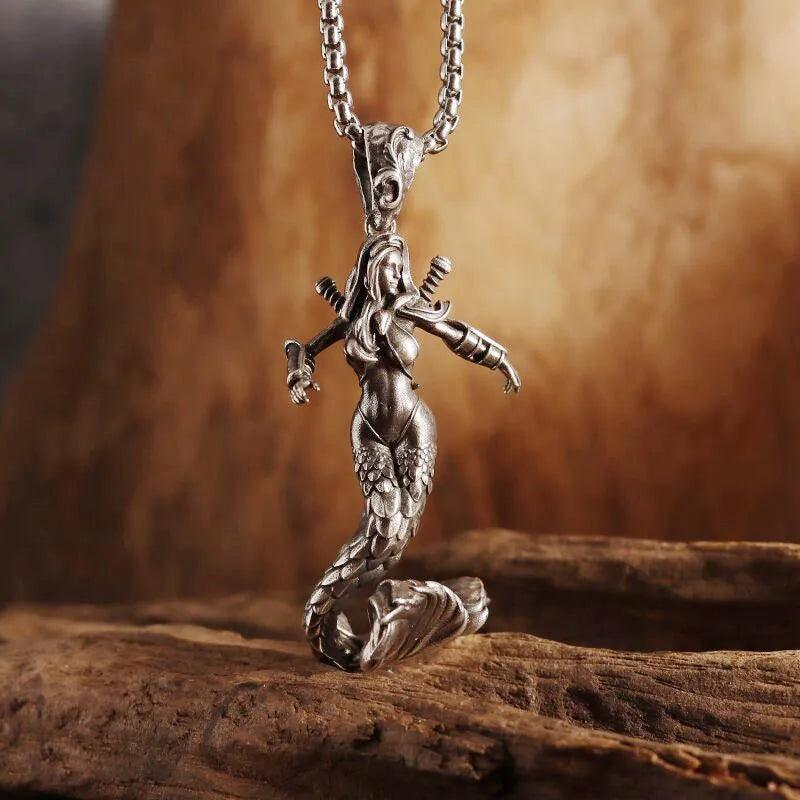 Mythical Unicorn Pegasus Wings Pendant Horse Constellation Necklace Men and Women Trend Jewelry Couple Gift - L & M Kee, LLC