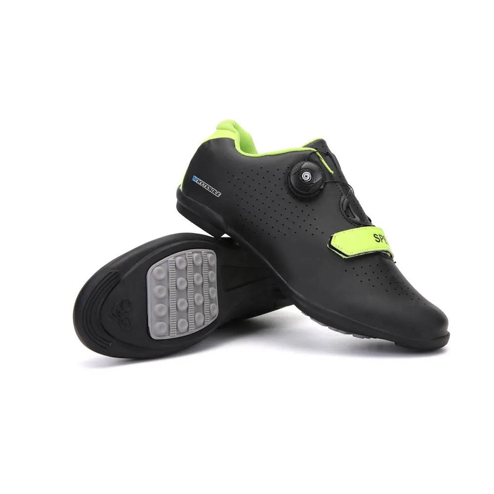 whytesole Men Cycling Sneaker Mtb Flat Shoes Cleat Self-Locking Mountain sapatilha ciclismo mtb Bike Shoes Women Road Bicycle - L & M Kee, LLC