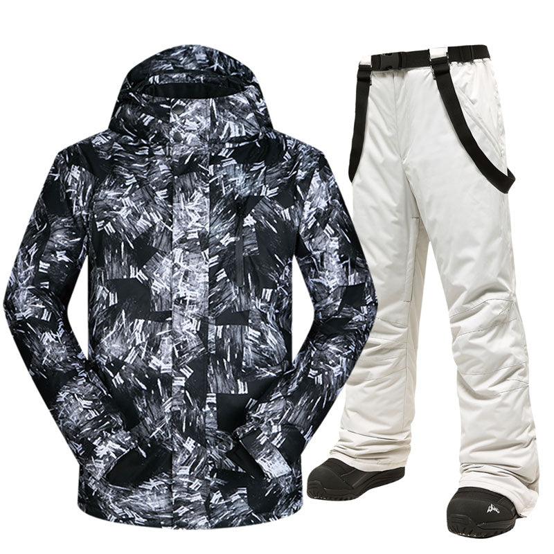 Ski Suit Men Winter -30℃ Warm Windproof - L & M Kee, LLC