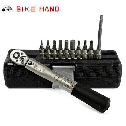 Professional Taiwan BIKEHAND YC-617-2S Bicycle Bike Torque Wrench Allen Key Tool Socket Spanner Set Kit Cycling Repair Tool Kits - L & M Kee, LLC