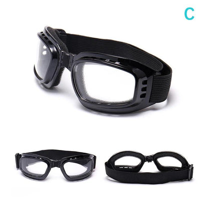 Protection Goggles Tactical Clear Glasses Motorcycle Riding UV Protection Goggles Wind Dustproof Cycling Outdoor Sport Goggles - L & M Kee, LLC