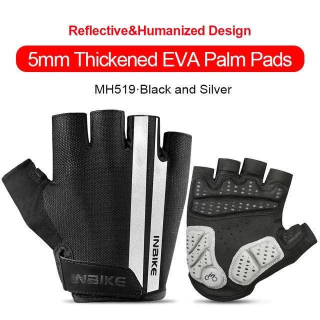 INBIKE Shockproof GEL Pad Cycling Gloves Half Finger Sport Gloves Men Women Summer Bicycle Gym Fitness Gloves MTB Gloves IF239 - L & M Kee, LLC