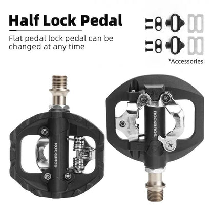 MTB Pedals Sealed Bearing Lock Pedal Road Cycling Pedal Ultralight Pedals Die Casting Nylon Pedals Bicycle Pedals Part - L & M Kee, LLC