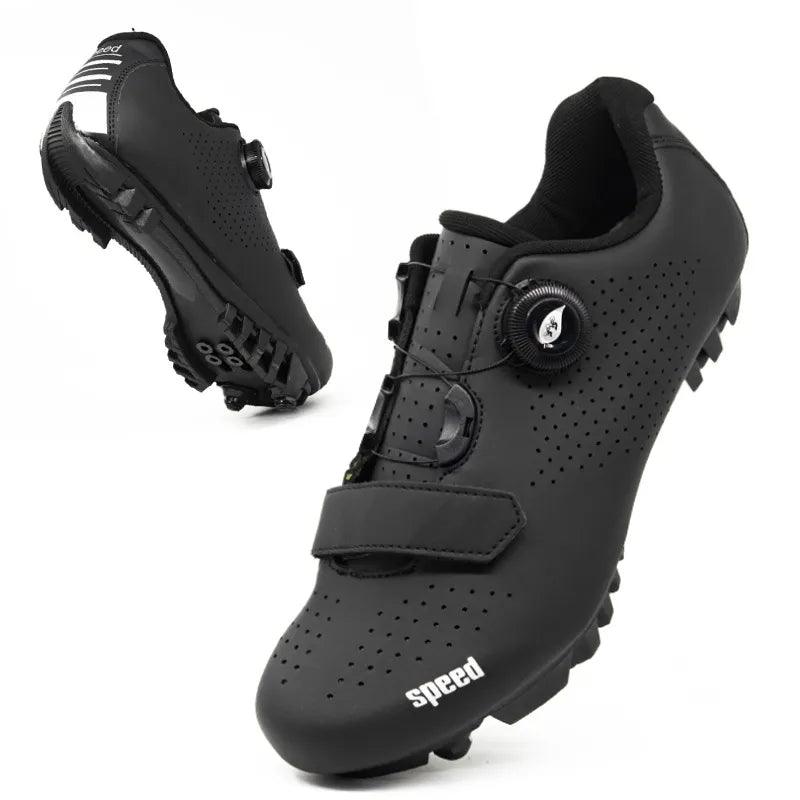 whytesole Men Cycling Sneaker Mtb Flat Shoes Cleat Self-Locking Mountain sapatilha ciclismo mtb Bike Shoes Women Road Bicycle - L & M Kee, LLC