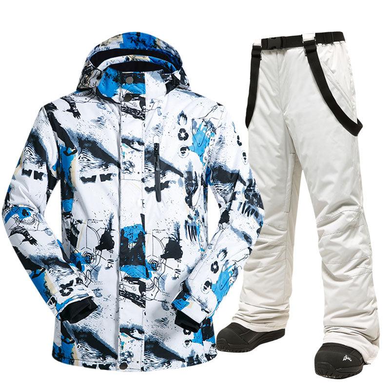 Ski Suit Men Winter -30℃ Warm Windproof - L & M Kee, LLC