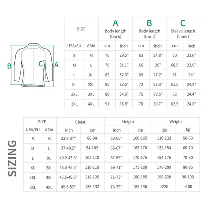 Windproof Cycling Jackets Men Women Riding Waterproof Bicycle Clothing Bike Long Sleeve Jerseys Sleeveless Vest Wind Coat - L & M Kee, LLC