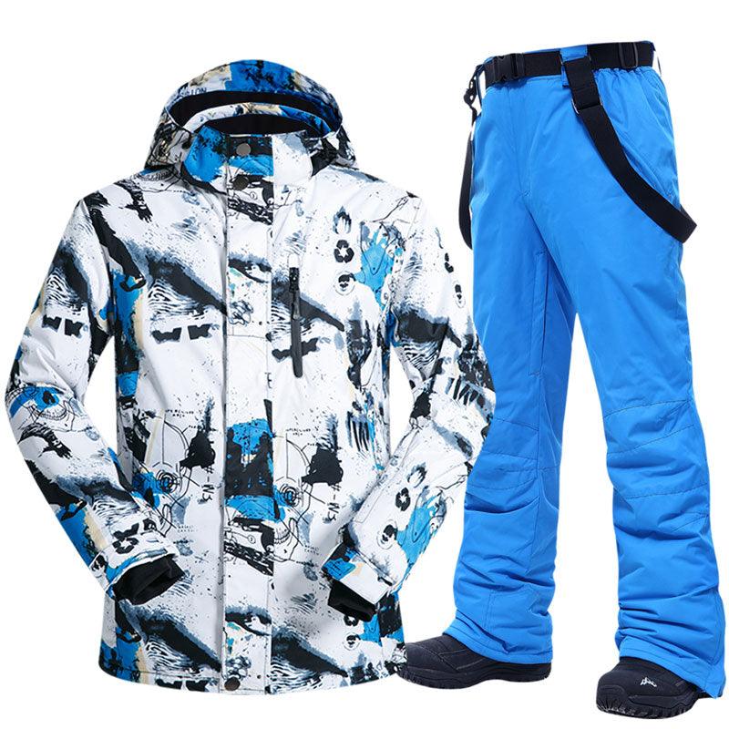 Ski Suit Men Winter -30℃ Warm Windproof - L & M Kee, LLC