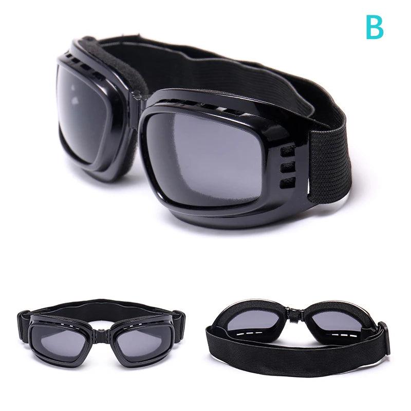 Protection Goggles Tactical Clear Glasses Motorcycle Riding UV Protection Goggles Wind Dustproof Cycling Outdoor Sport Goggles - L & M Kee, LLC