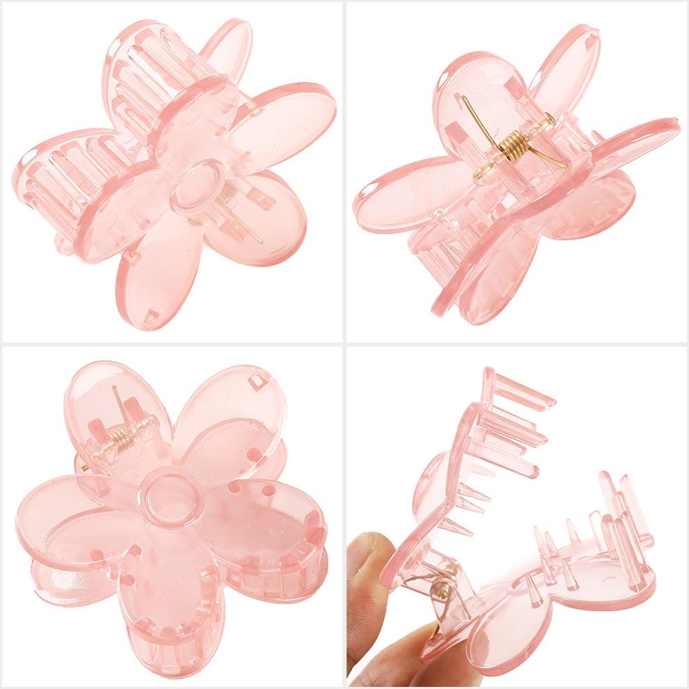 Sweet Flower Shape Hair Clip - L & M Kee, LLC