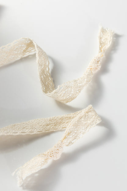 Rose Tan Thermal Textured Lace Drawstring Baggy Hoodie