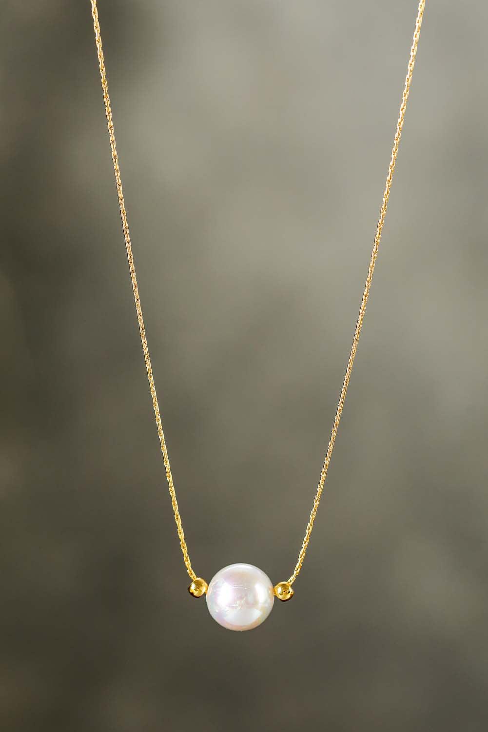 Pearl Pendant Necklace - L & M Kee, LLC
