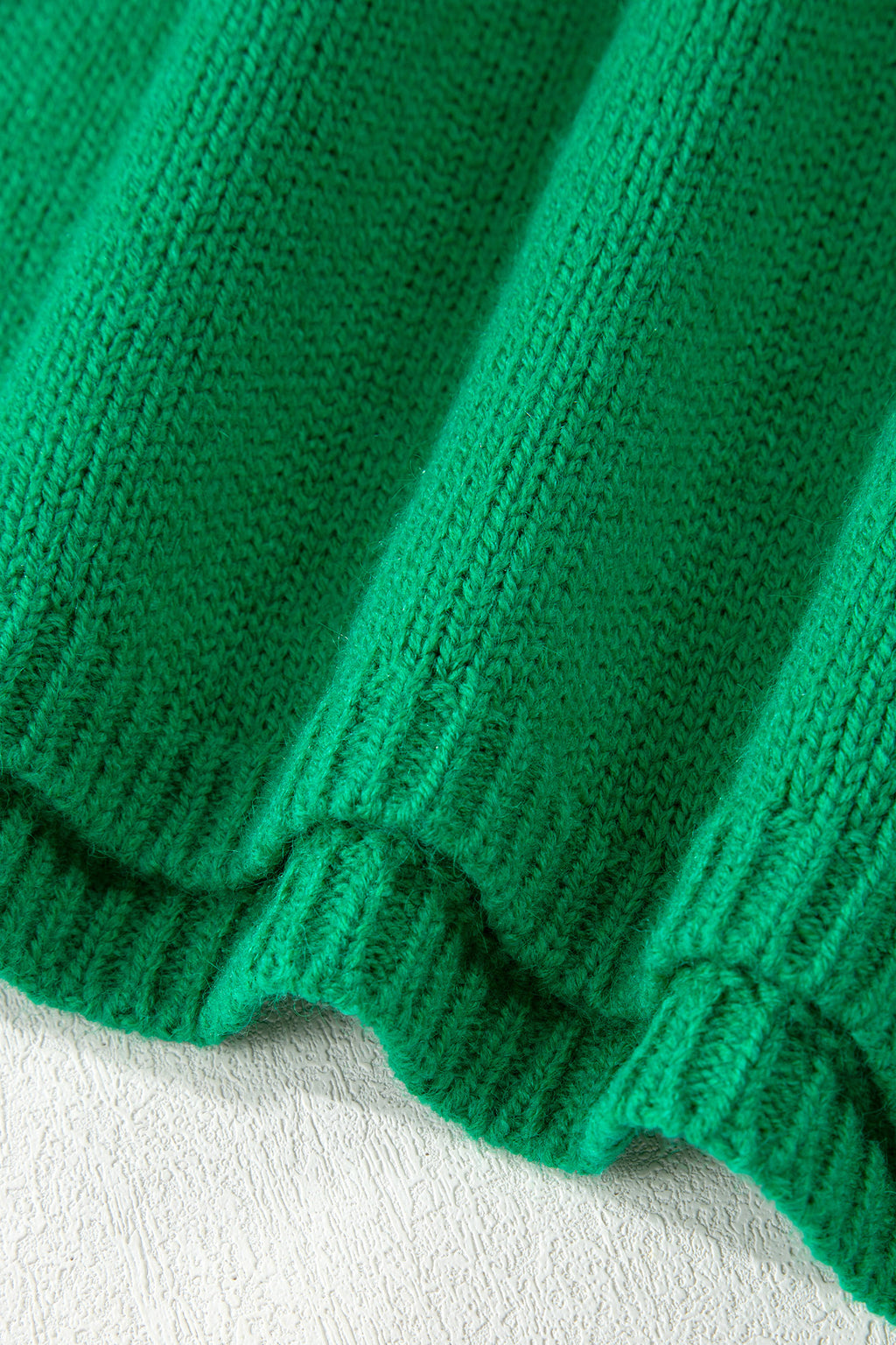 Black Festive Bow Backless Bubble Sleeve Sweater