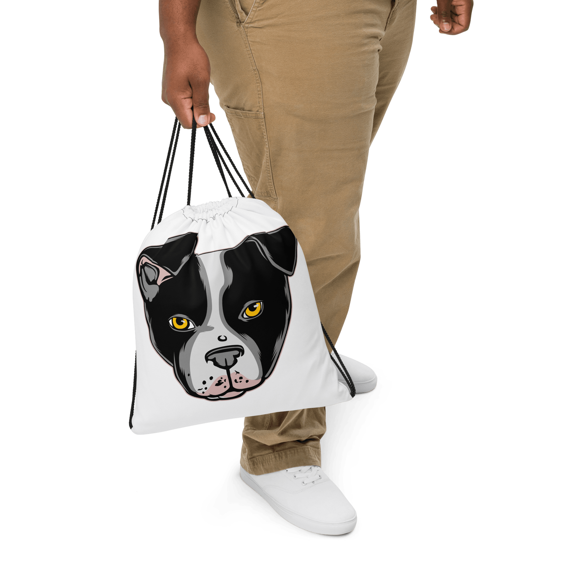 Dog Drawstring bag - L & M Kee, LLC