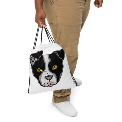 Dog Drawstring bag - L & M Kee, LLC