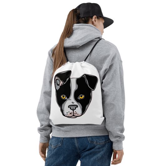 Dog Drawstring bag - L & M Kee, LLC