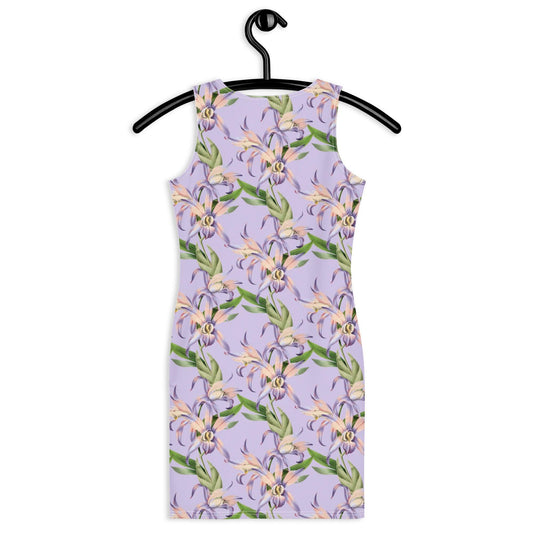 Purple Wild Flower Dress - L & M Kee, LLC