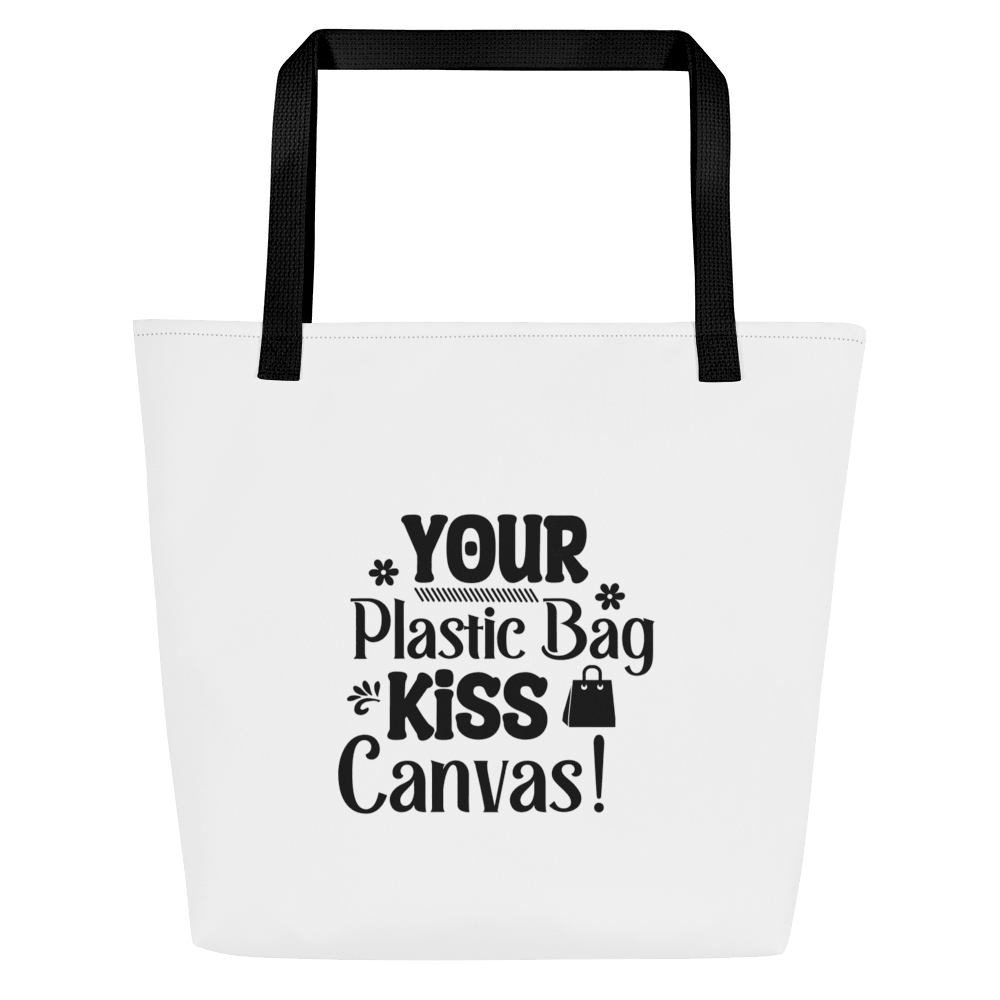 Owl Canvas Large Tote Bag - L & M Kee, LLC