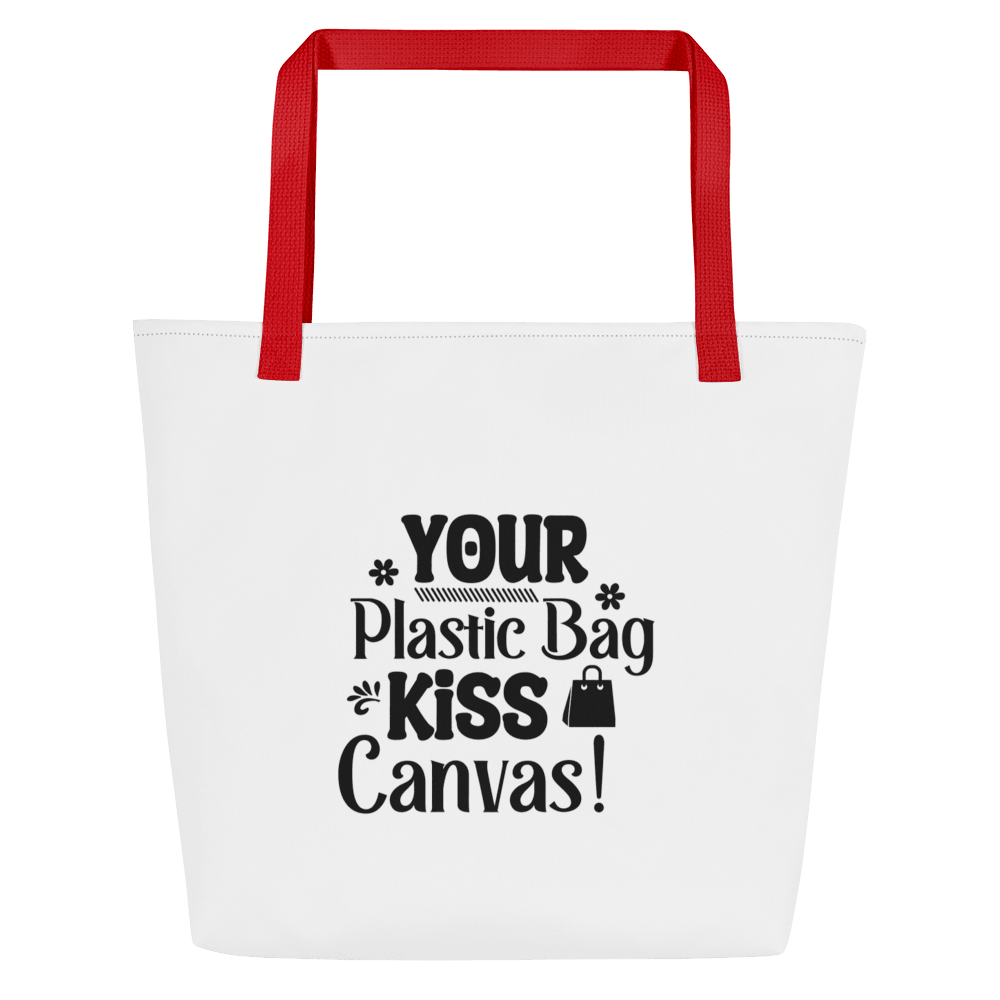 Owl Canvas Large Tote Bag - L & M Kee, LLC