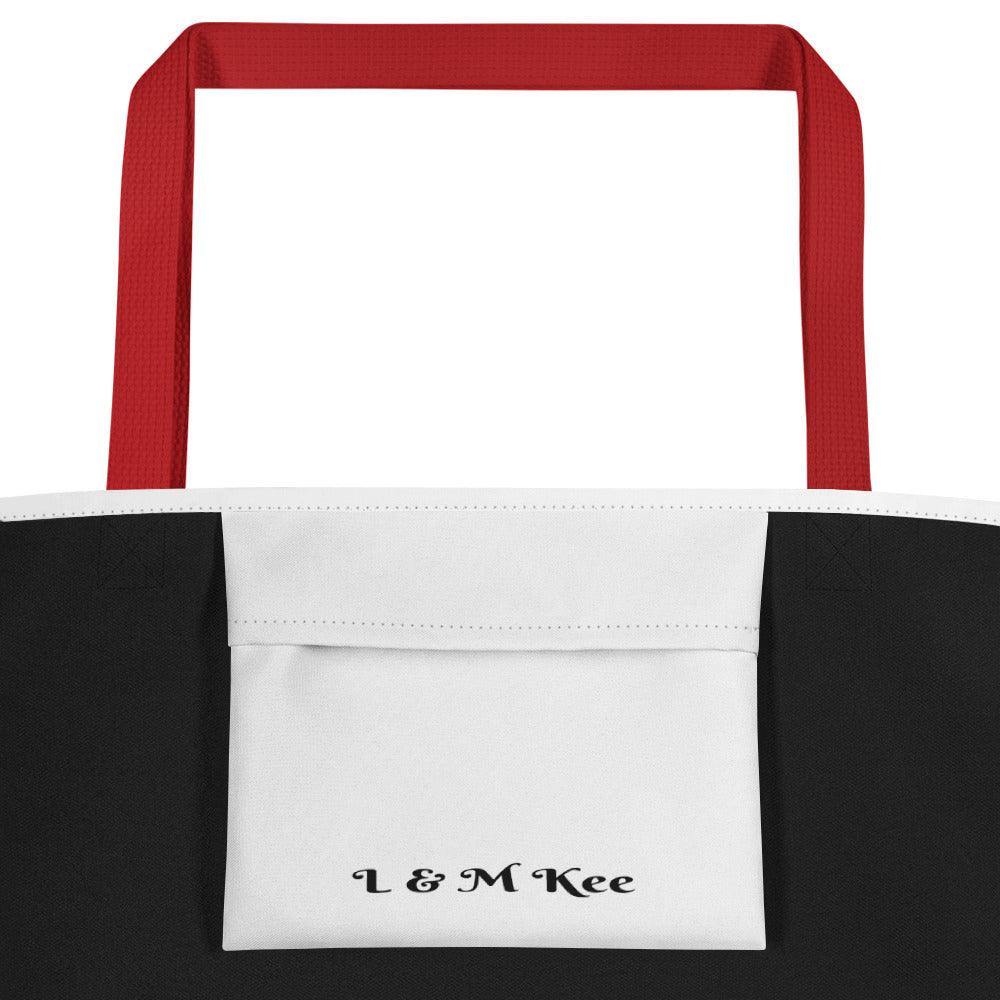 I Could Large Tote Bag - L & M Kee, LLC