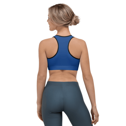 Dark Cerulean Sports Bra - L & M Kee, LLC