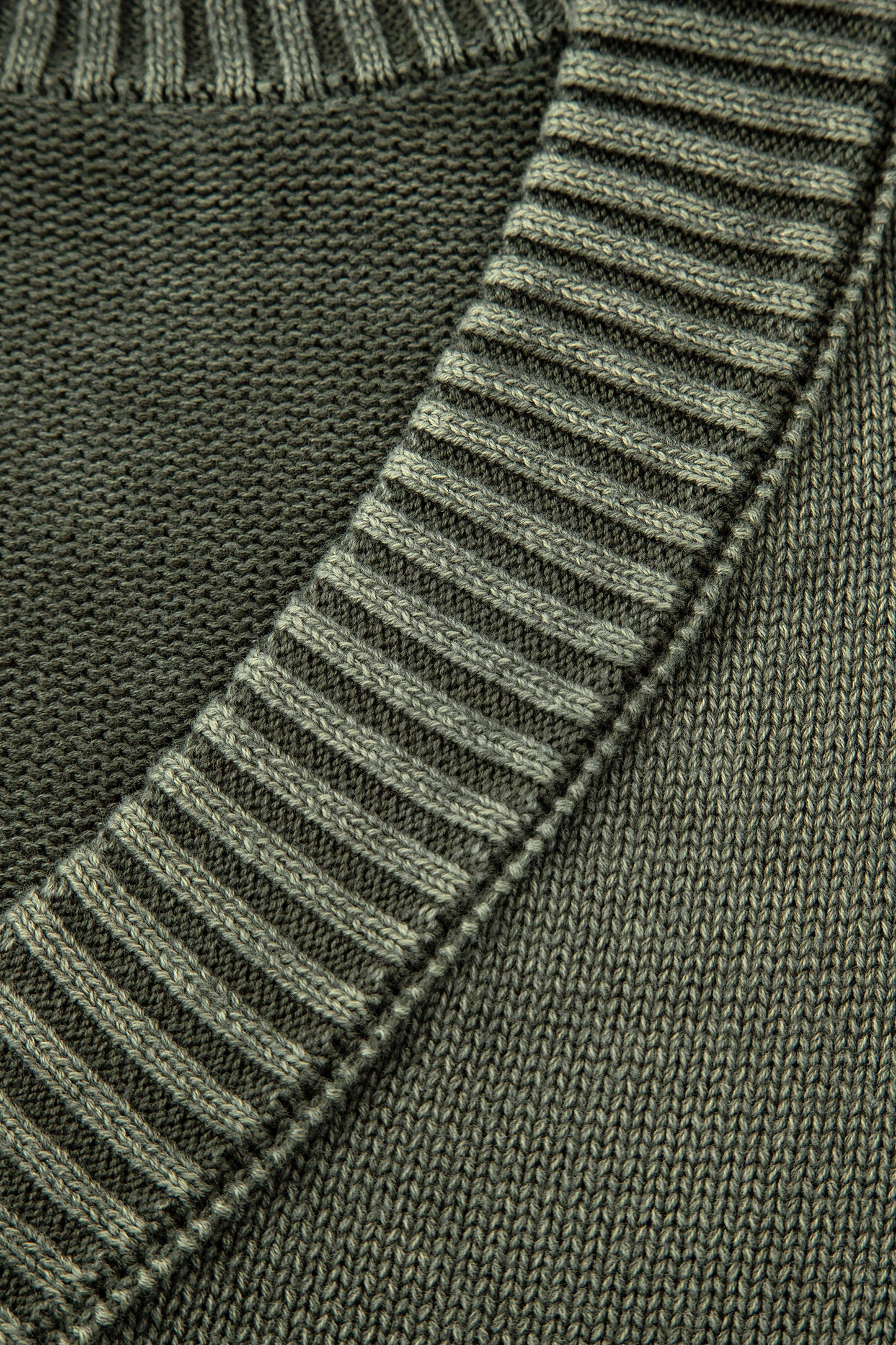 Black Mineral Wash V Neck Knit Exposed Seam Drop Shoulder Loose Sweater