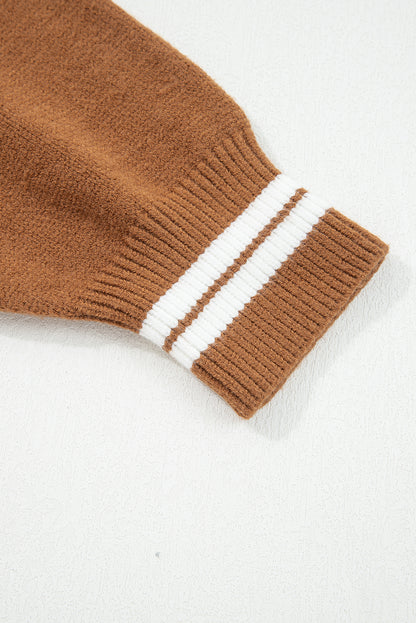 Light Grey See You Cowboy Embroidered Western Graphic Sweater