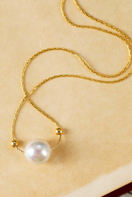 Pearl Pendant Necklace - L & M Kee, LLC