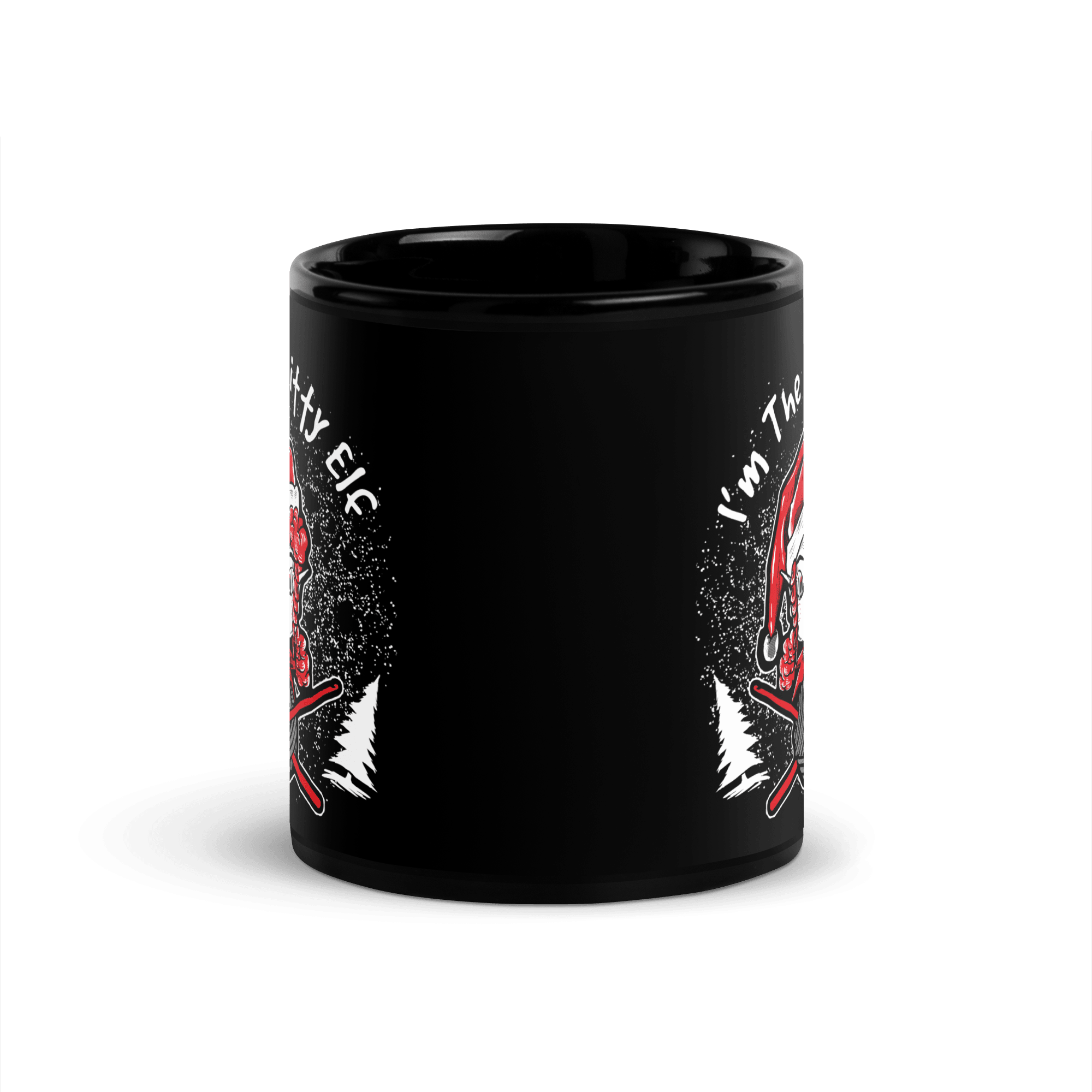 Knitty Elf Glossy Mug - L & M Kee, LLC