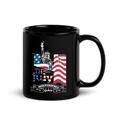 4th of July Glossy Mug - L & M Kee, LLC