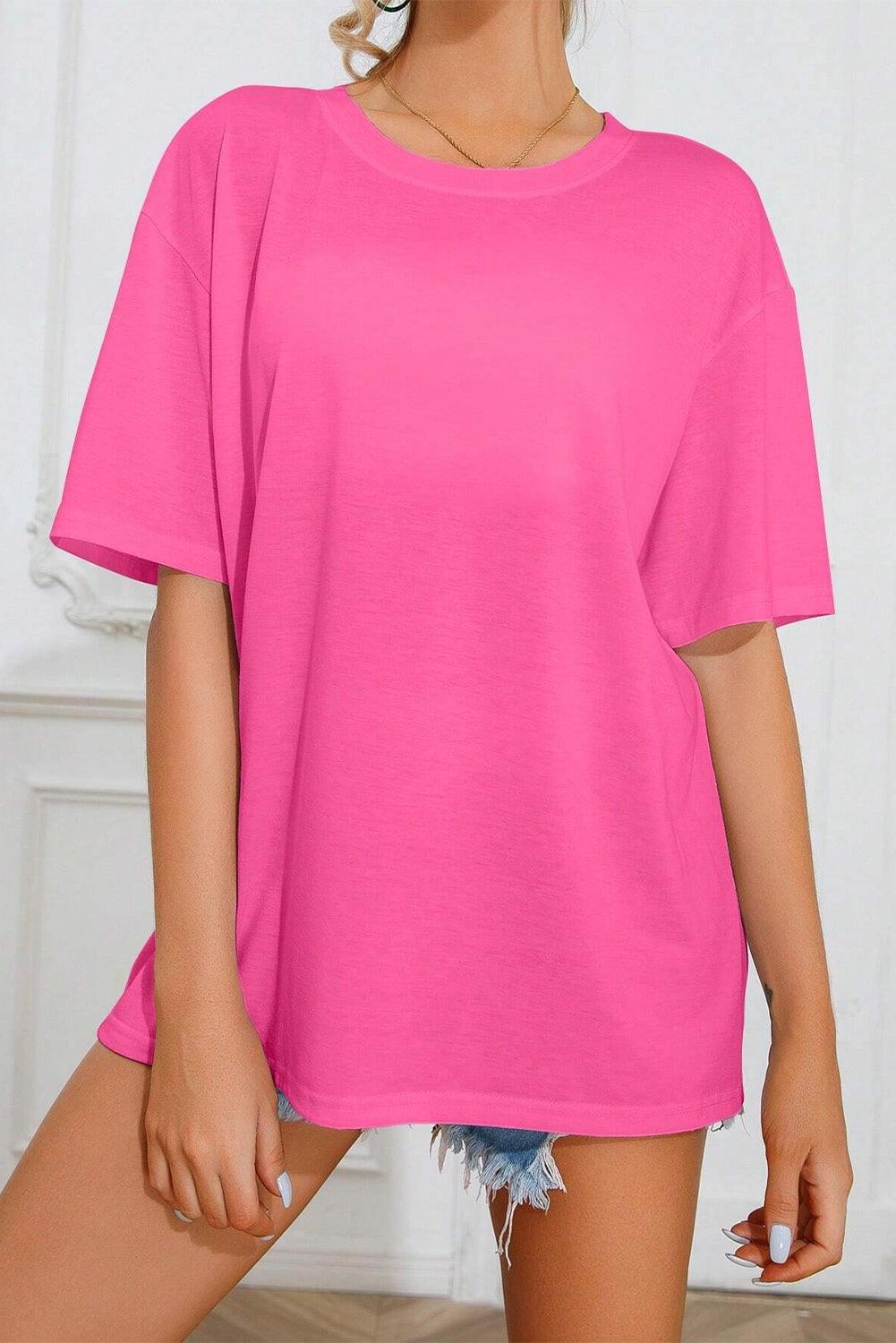 Bright Pink SUNSHINE ON MY MIND Graphic Tee - L & M Kee, LLC