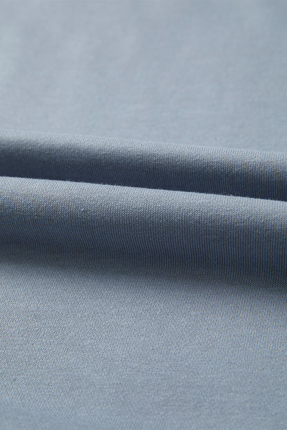 Sleet GAME DAY Checkered Letter Graphic Oversize Sweatshirt