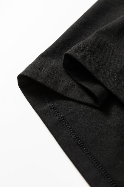 Coffee Slim Fit High Neck Long Sleeve Basic Top