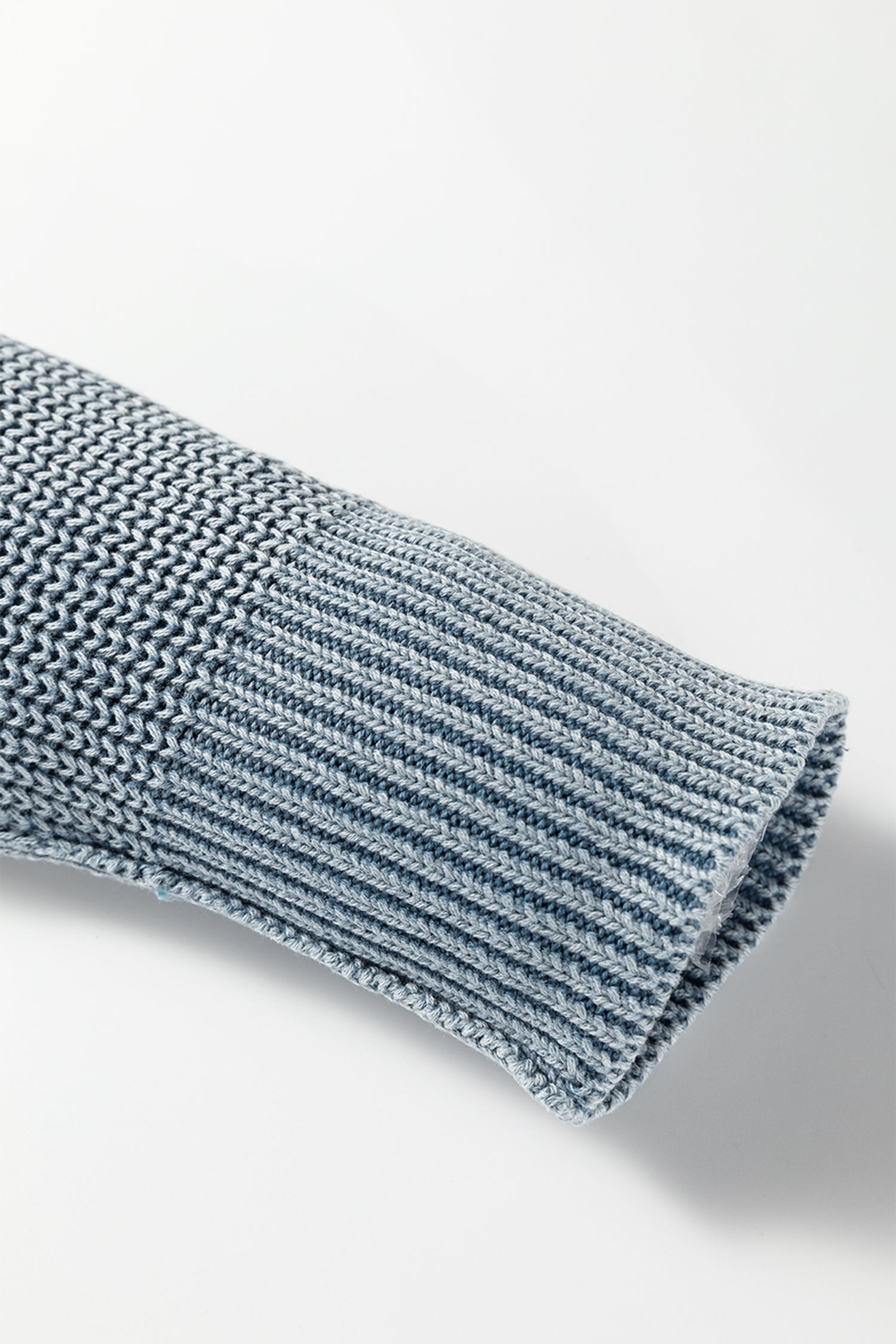 Chestnut Mineral Wash Exposed Seam Patchwork Knit Open Sweater Cardigan