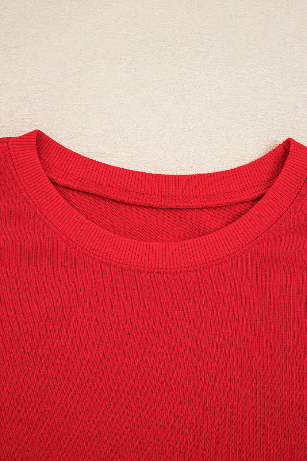 Black Varsity Stripe Detail Drop Shoulder Pullover Mini Skirt Set