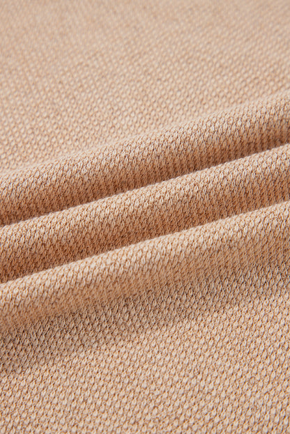 Parchment Plus Size Drop Shoulder Knit Tunic Top