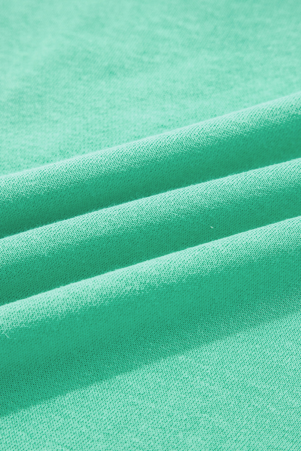 Aruba Blue Cute Halloween Ghost Embroidered Casual Sweatshirt