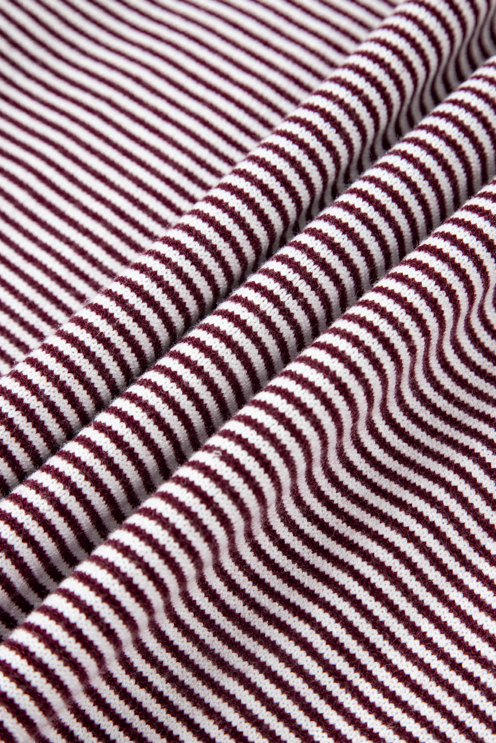 Red Stripe Color Block Patchwork Dolman Oversize Tunic Sweater