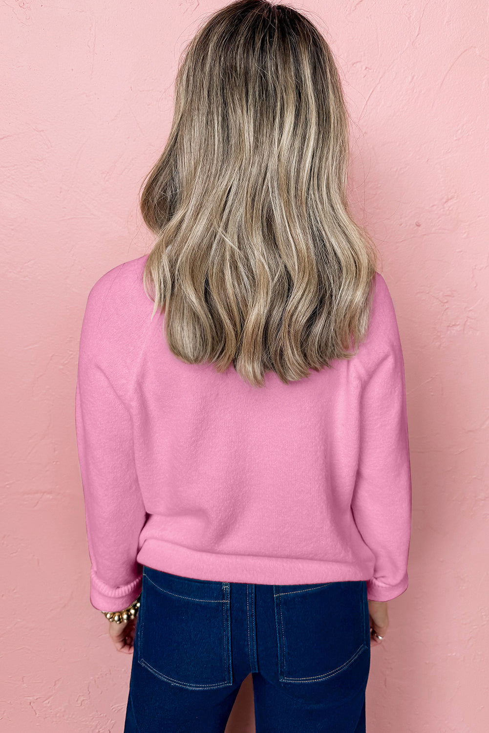 Blackish Green MERRY Letter Pattern Christmas Raglan Sleeve Sweater